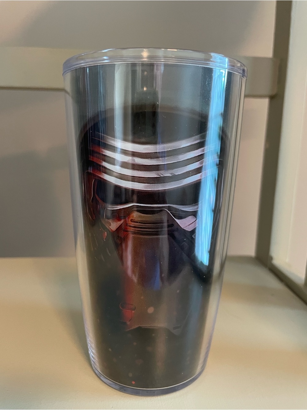 Tervis Tumbler 16 oz Star Wars Kylo Ren Travel Tumbler - Black & Silver NEW
